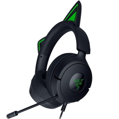 Razer Kraken Kitty V3 X Gaming Headset Kabelgebunden Over-Ear PC Grün Neu