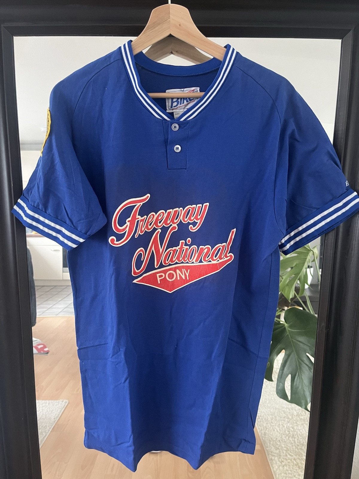 Freeway National Pony Maglietta Baseball Vintage Tg.L Made In Usa