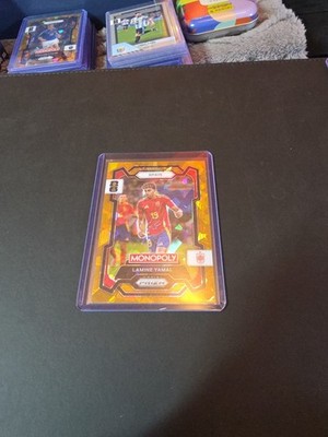 Panini Monopoly Prizm FIFA World Cup LAMINE YAMAL Gold Ice Limited Edition #41