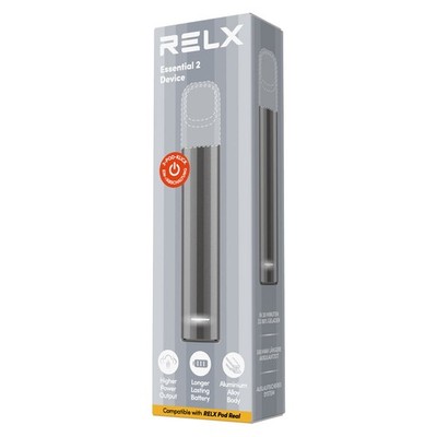 RELX Essential 2 Grey Device E-Zigaretten Akku