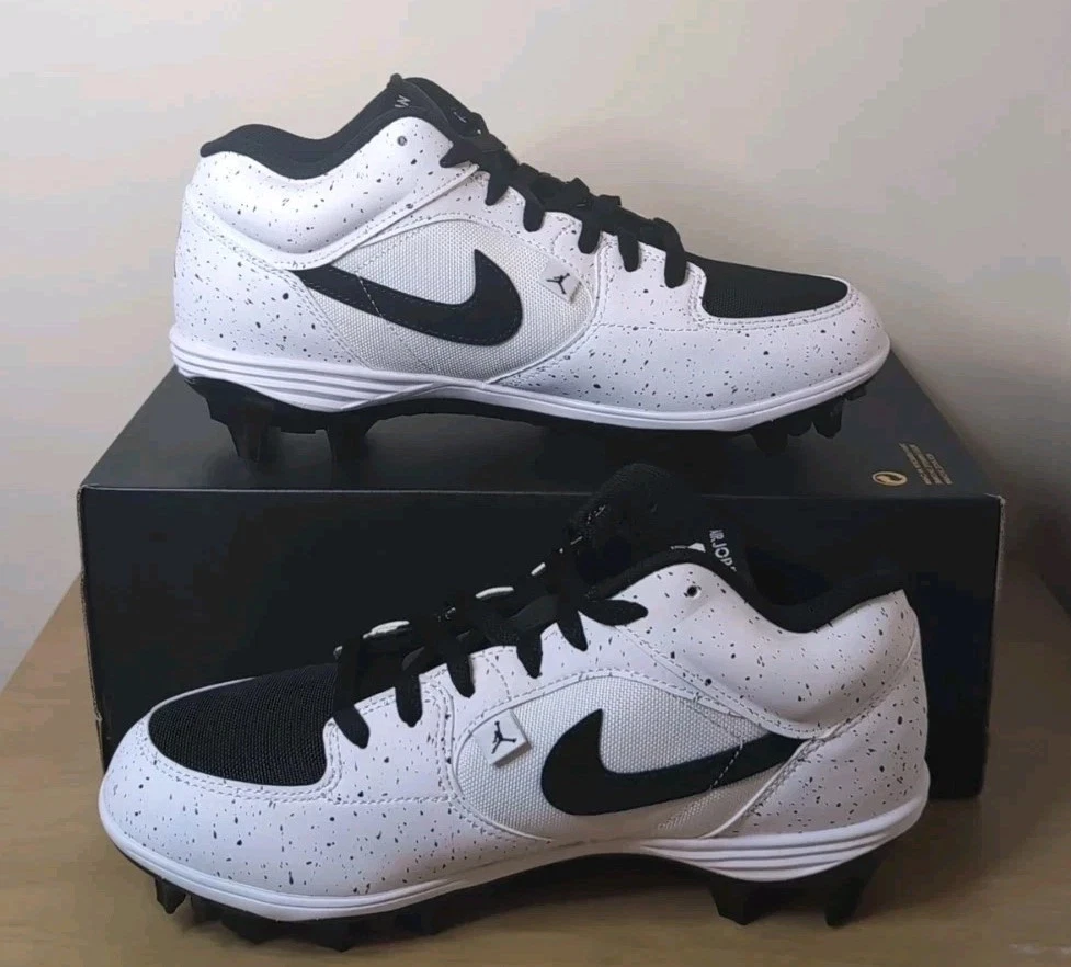 25cm ナイキ ジョーダン スタジアム90 フットボール クリート Jordan Stadium 90 Cleat White Black for Sale | Authenticity