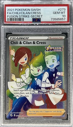 Chili & Cilan & Cress graded PSA 10 for sale on eBay