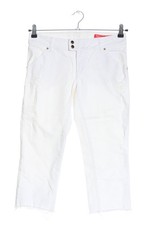 MET Jeans a 3/4 Donna Jeans Taglia IT 40 bianco stile casual