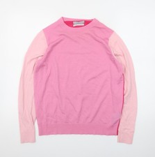 Marks and Spencer Damen Rosa Rundhalsausschni...