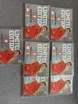 Panini Adrenalyn XL UEFA Euro EM 2020 No. Matthijs de Ligt Limited Edition