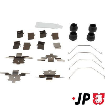 JP GROUP 1564004710 Zubehörsatz Scheibenbremsbelag Vorne für MAZDA 6 Kombi (GH)
