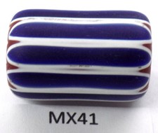 LG Sweet Authentic Antique Venetian Chevron Trade Bead African MX41 Bg 64
