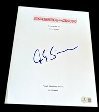 J.K. SIMMONS SIGNED AUTOGRAPH MOVIE SCRIPT SPIDERMAN BECKETT BAS AUTO COA D
