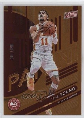 2024 Panini National Convention Orange 58/199 Trae Young #38 m4w