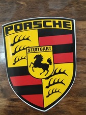 PREMIUM PORSCHE AUFKLEBER 2er Set. 110mm x 80mm.