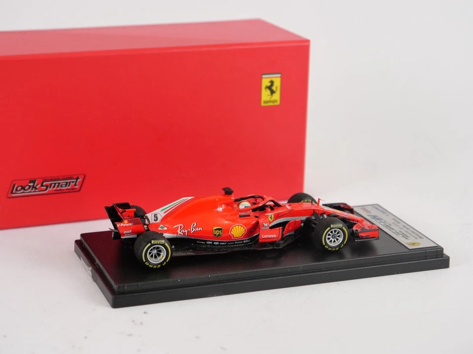 Looksmart 1/43 Ferrari SF71-H Vincitore GP Australiano 2018 Sebastian Vettel - Immagine 2 di 4
