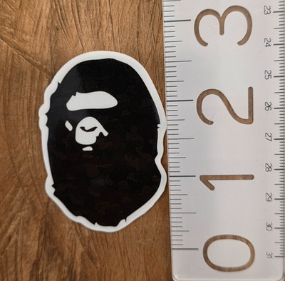 Bape Ape Sticker Babe Ape Decal BAPE Sticker Bape Decal A Bathing Ape Sticker