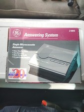 GE Answering System 2-9815 Single Microcassette Voice Time/Day Stamp