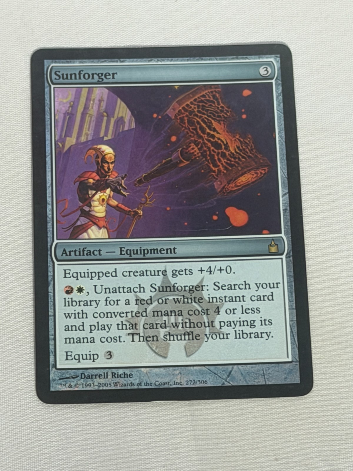 MTG FOIL Sunforger Ravnica: City of Guilds Magic the Gathering