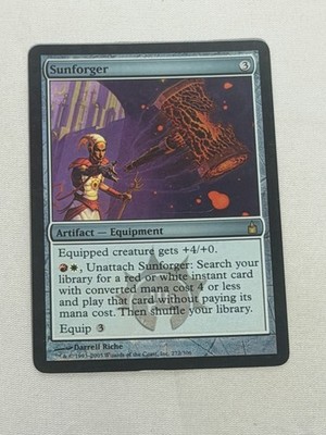 MTG FOIL Sunforger Ravnica: City of Guilds Magic the Gathering