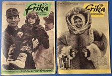 2 Zeitschriften Erika Nr. 12 + 13 März 1941 Berlin Polarkreis Narvik