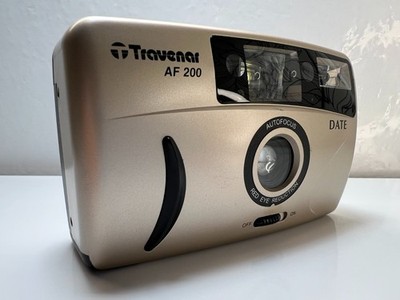 Travenar AF 200 Analoge Kompakt Film Kamera Fotoapparat Blitzlicht Autofokus y2k