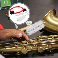 Musical Instrument Cleaner Trumpet Pipe Cleaner Brush Mouthpiece Valve Brush Kit