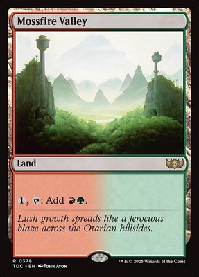 Mossfire Valley 378 R Normal TDC MTG NM