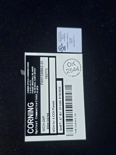 Corning WCH-04P Fiber Optic Wall Mount Enclosure Open Box