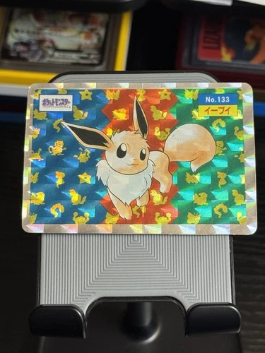 Eevee Topsun Block Prism No.133 Japanese Pokemon Card