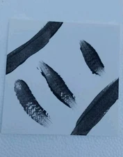 G.A.Titan Acrylic Painting IMPRESSIONISM Black White Abstract Artwork Home Decor