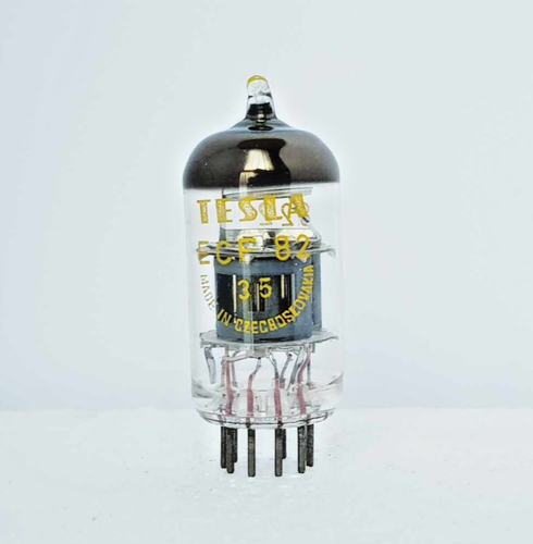 ECF82 / 6U8 MATCH PAIR (UH) BELVU COPPER ANODE IN