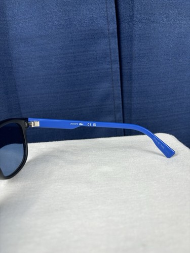 Unisex Lacoste Blue Sunglasses Oval Shape 51mm L968SX With Novak Djokovic Case - Picture 10 of 14