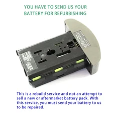 Rebuild service for Topcon BT 49Q Battery Rebuild