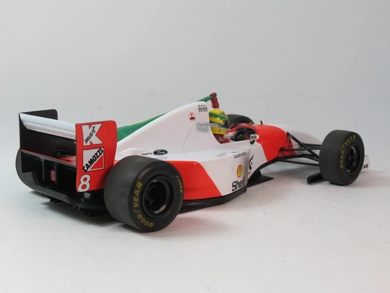 Minichamps Mclaren Ford MP4/8 #8 Senna winner Australian GP 1993 1/18 540933838 - Immagine 4 di 4