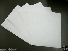 10 Sheets VINYL WATERPROOF Sticker Paper GLOSSY Inkjet Laser Printer Decals