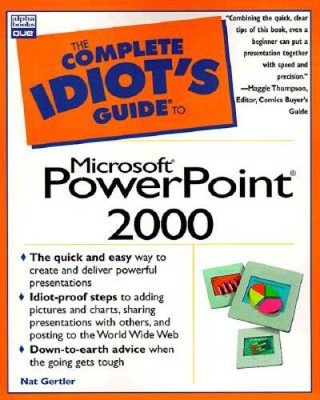 Complete Idiot's Guide to Microsoft Powerpoint 2000 - Paperback - GOOD