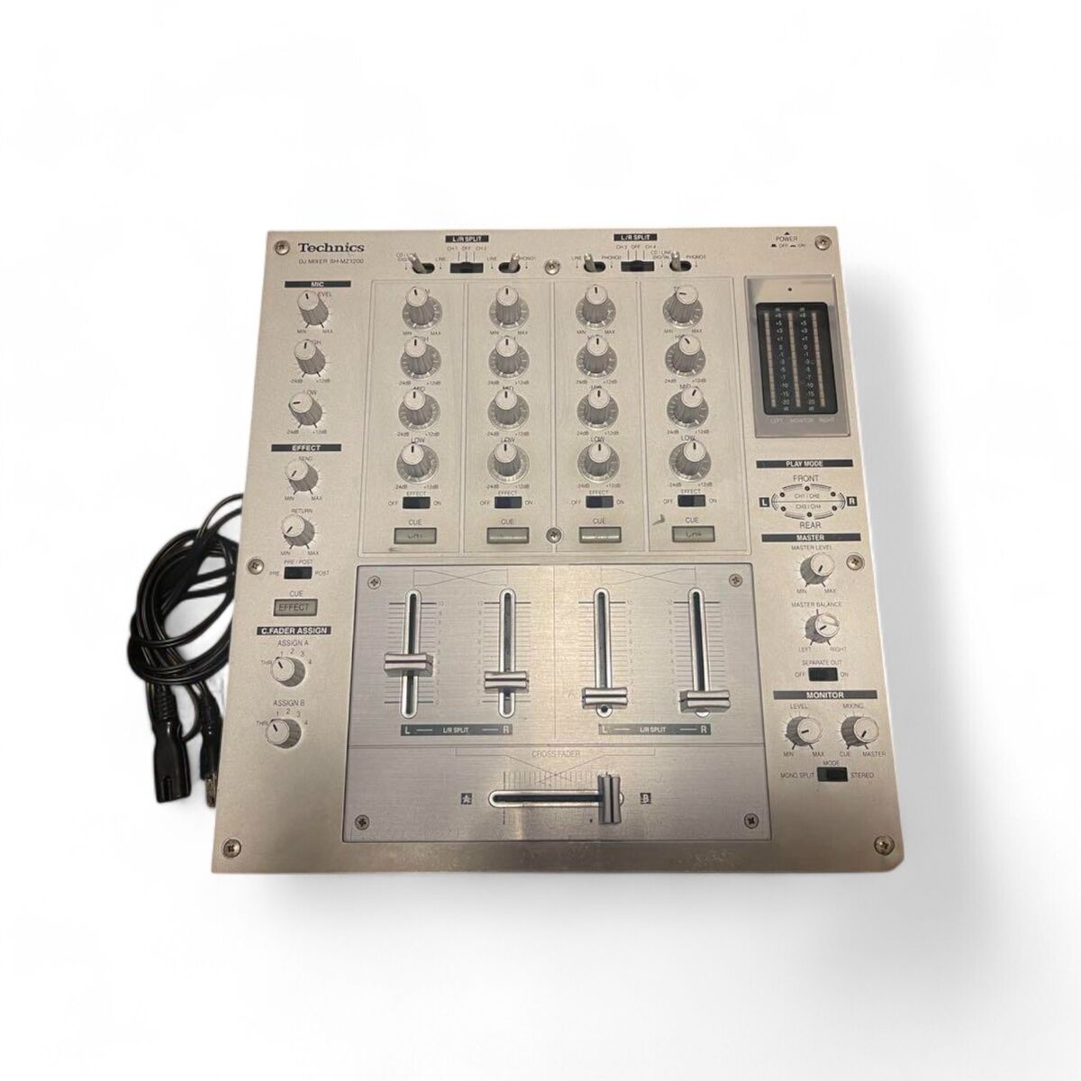 Technics SH-MZ1200 4-channel DJ Mixer Silver 3-Band Technics SH-MZ1200 4-channel DJ Mixer Silver 3-Band