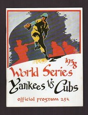1938 YANKEES vs. CUBS World Series Program | Robert Opie REPRINT #619 of 1,000