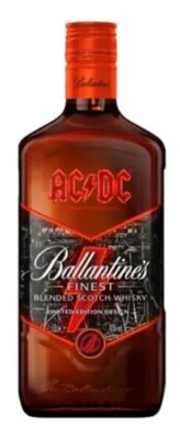 Whisky  Ballantine s Finest Blended Scotch AC/DC  Limited Edition 0,7L 40%