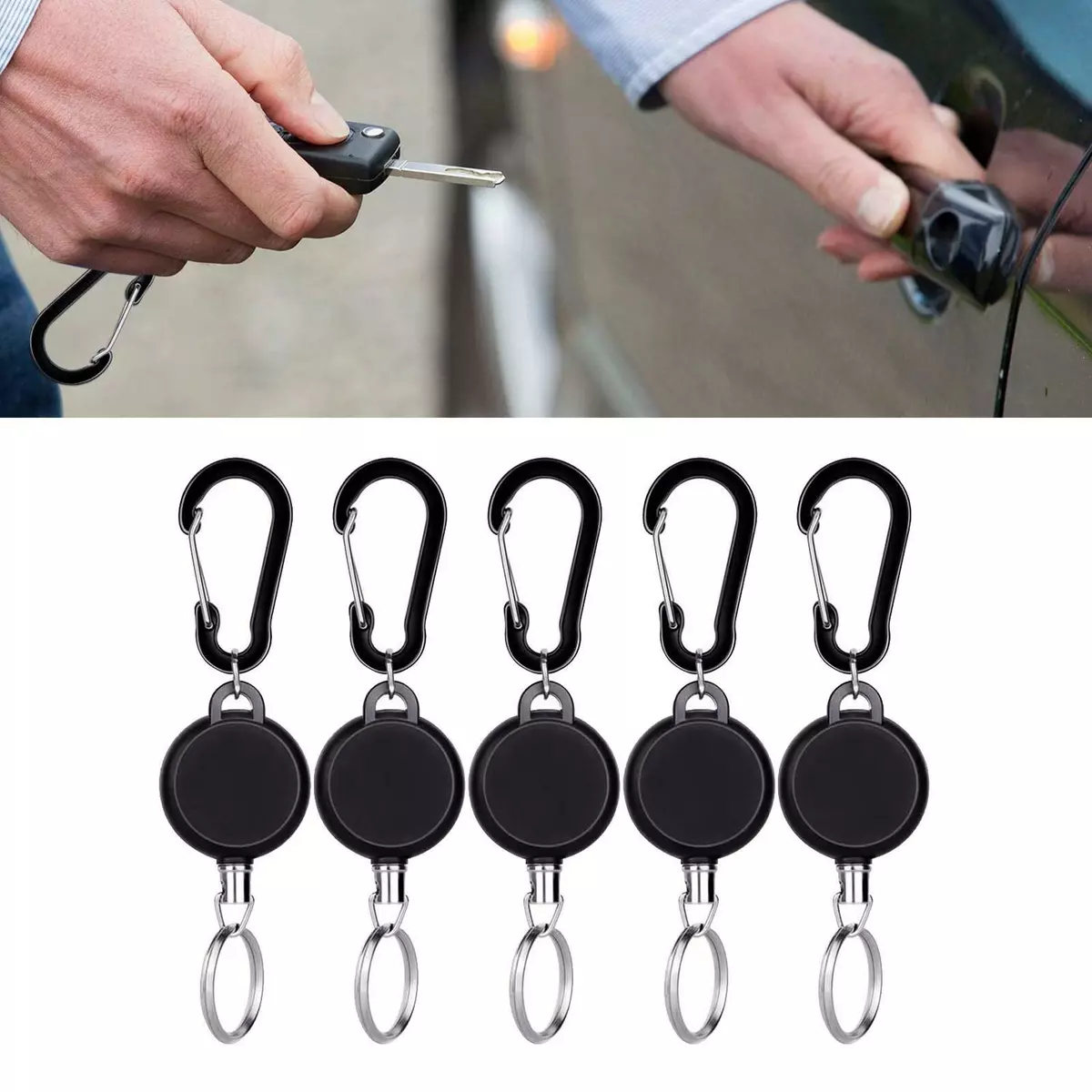 Belt key deals holder retractable