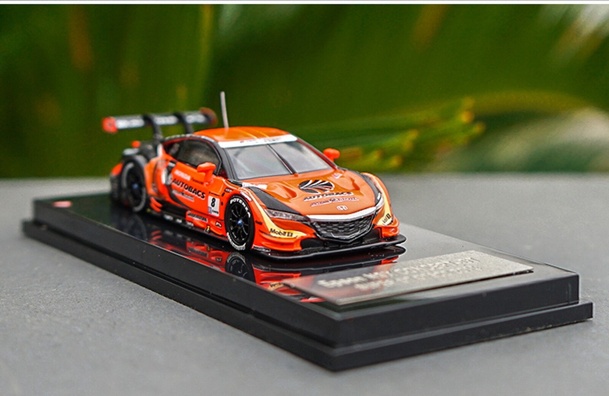 ミニカー EBBRO Honda NSX CONCEPT-GT SUPER GT500 1/64 Honda NSX CONCEPT-GT GT500 Race Car #8 Diecast Car Model