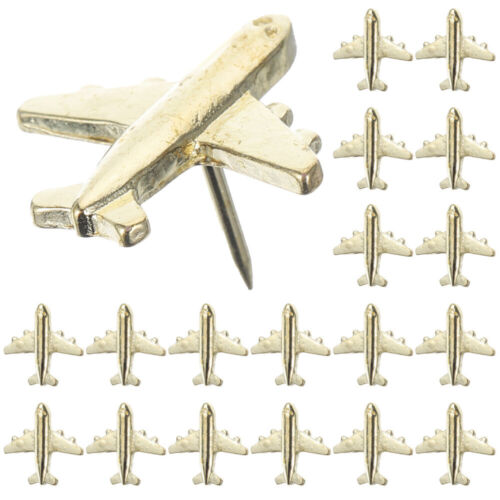 30Pcs Push Pin Bulletin Board Push Pin Airplane Cork Board Thumb Tacks - Picture 3 of 19