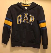 GAP Kids Hoodie Size Large Indio Blue Zippered