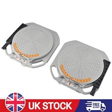 One Pair Four-Wheel Aligner Turn Plate Transition Block without Wheel Chock