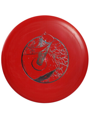 Marvel Disc Golf Dynamic Discs Thor Hammer Prime Breakout Hot Stamp 154g Red