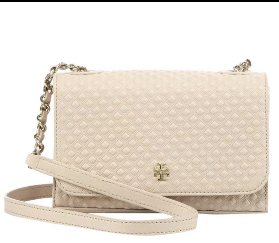 Tory Burch Marion Light Pink Crossbody Bag Gem