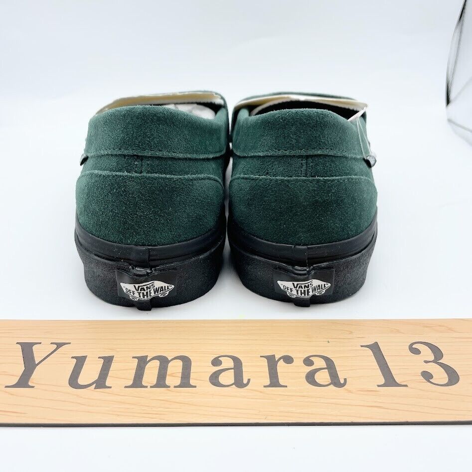 ariharamiyuki x Vans Loafer Green White Black V196CFMA Men's ariharamiyuki x Vans Loafer Green White Black V196CFMA Men's