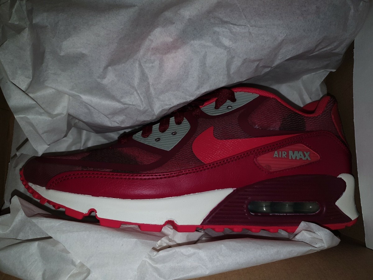 NIKE AIRMAX 90 PREMIUM TAPE CAMOUFLAGE RED 599911-664 BNIB