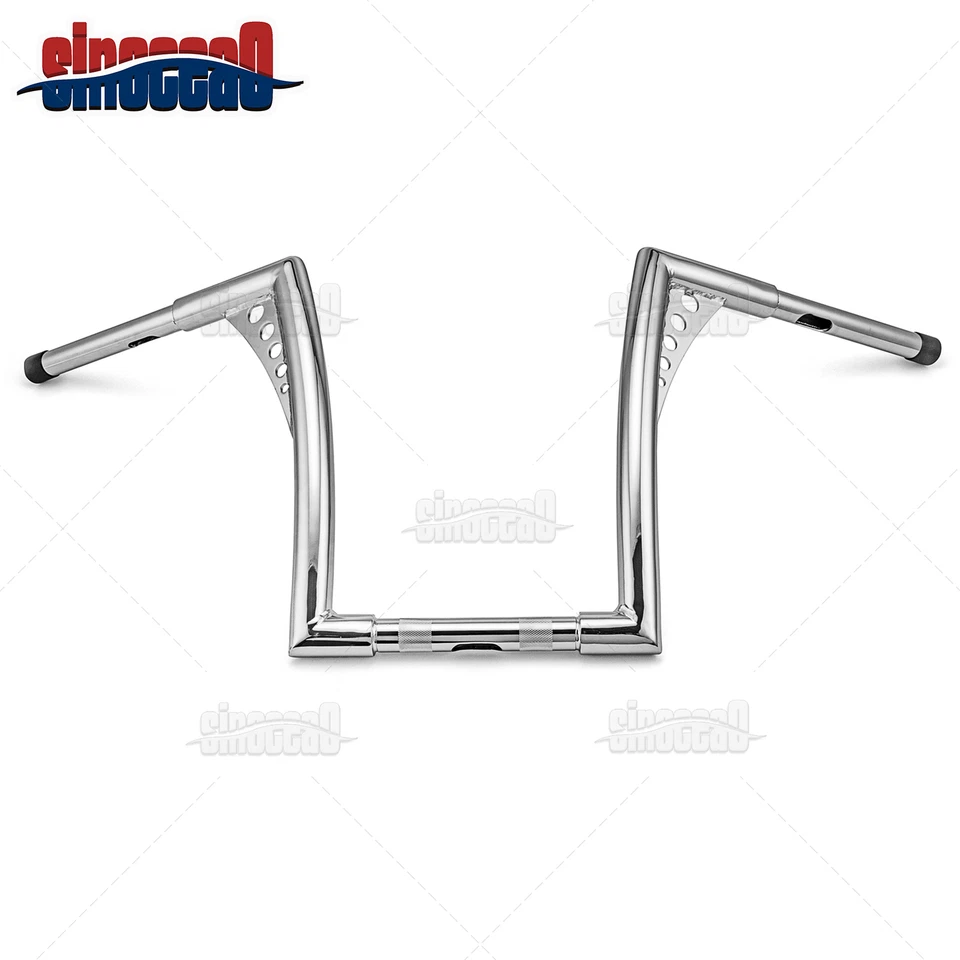 Manillar cromado de 12"" Ape Hanger para Yamaha Road Star Royal Star Virago V-Star Foto 4 de 4