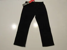 URBAN STAR Straight Leg Relaxed Fit  Black Jeans Sz 38 W 32 L NWT Mens