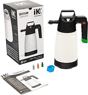iK Foam Pro 2 Sprayer Multi-Purpose Hand Pump Foam Sprayer 64 OZ -Acid Resistant