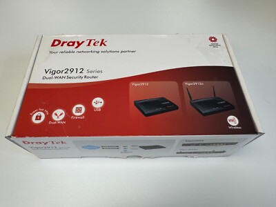 Draytek Vigor2912 Router, Used, Great working condition, Lan Only