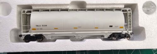 1989-1 Atlas TRLX Texas Railcar Cylindrical 3-Bay Covered Hopper - Picture 3 of 8