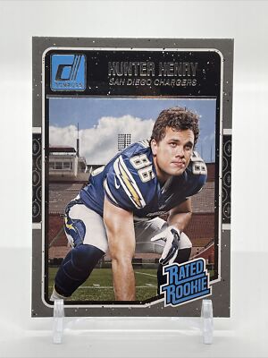Hunter Henry Rookie - 2016 Rated Rookie - Chargers - Patriots - Arkansas